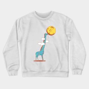 Funky Giraffe Crewneck Sweatshirt